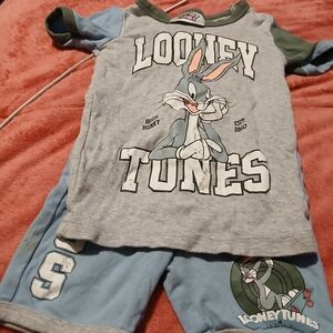 Looney Tunes Cotton On Boys Short Set